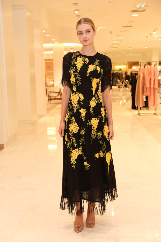 Adam Lippes ladylike fashions on display at a special luncheon at Neiman Marcus. (Photo by Photos by Priscilla Dickson)