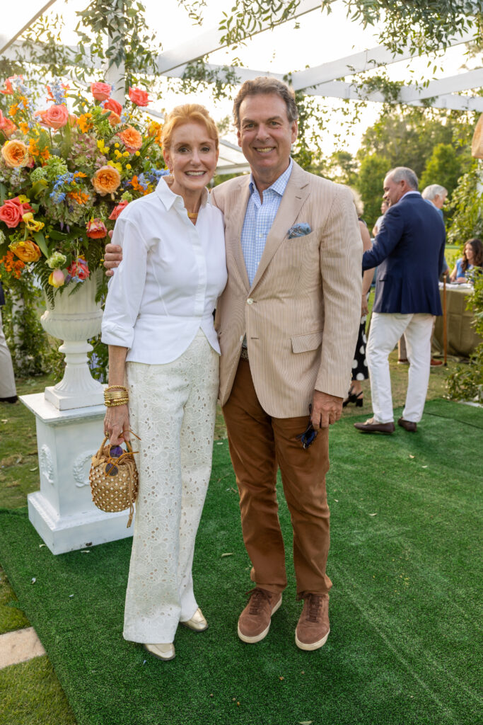 Mia & Peter Smith at the Memorial Park Conservancy 100th anniversary dinner. (Photo by Jenny Antill)