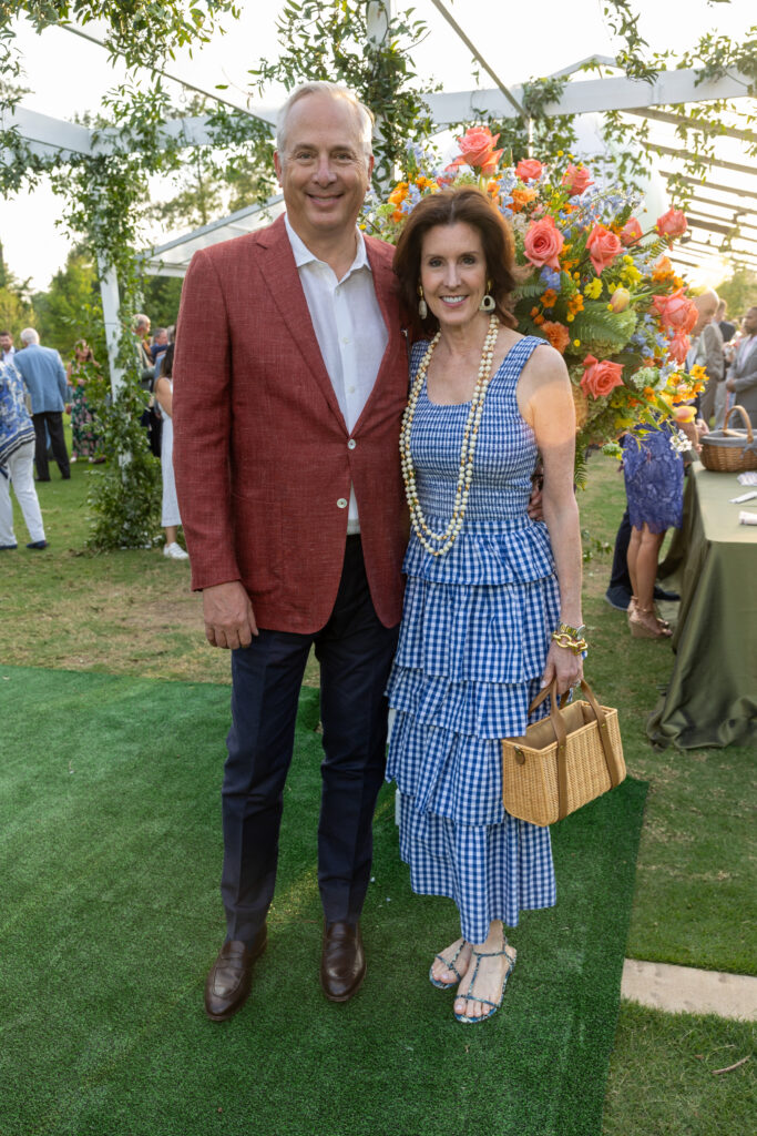 Phoebe & Bobby Tudor at the Memorial Park Conservancy 100th anniversary dinner. (Photo by Jenny Antill)