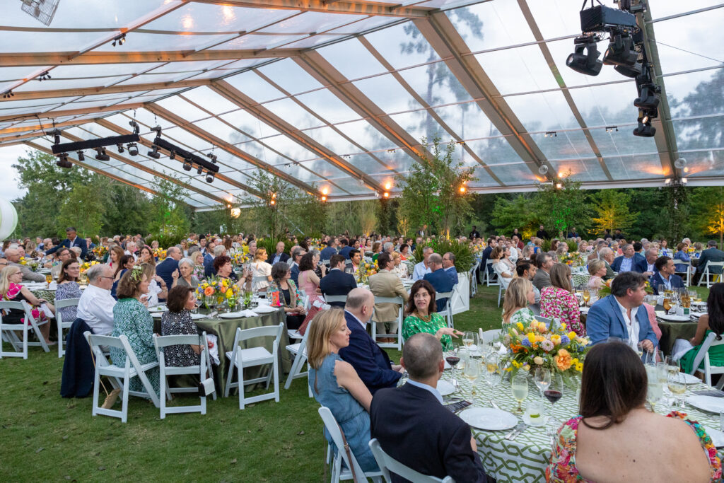 More than 450 attended the Memorial Park Conservancy 100th anniversary celebration of the park. (Photo by Jenny Antill)