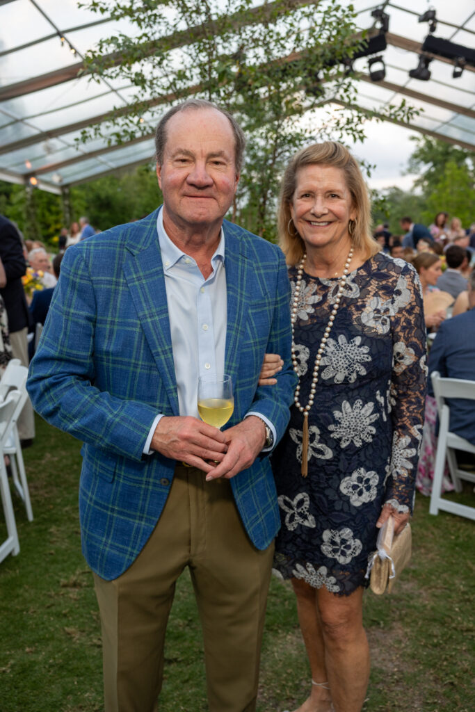 Jeff & Wendy Hines at the Memorial Park Conservancy 100th anniversary dinner. (Photo by Jenny Antill)