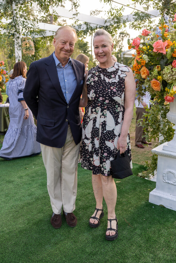 Will Denton & Sarah Dodd-Denton at the Memorial Park Conservancy 100th anniversary dinner. (Photo by Jenny Antill)