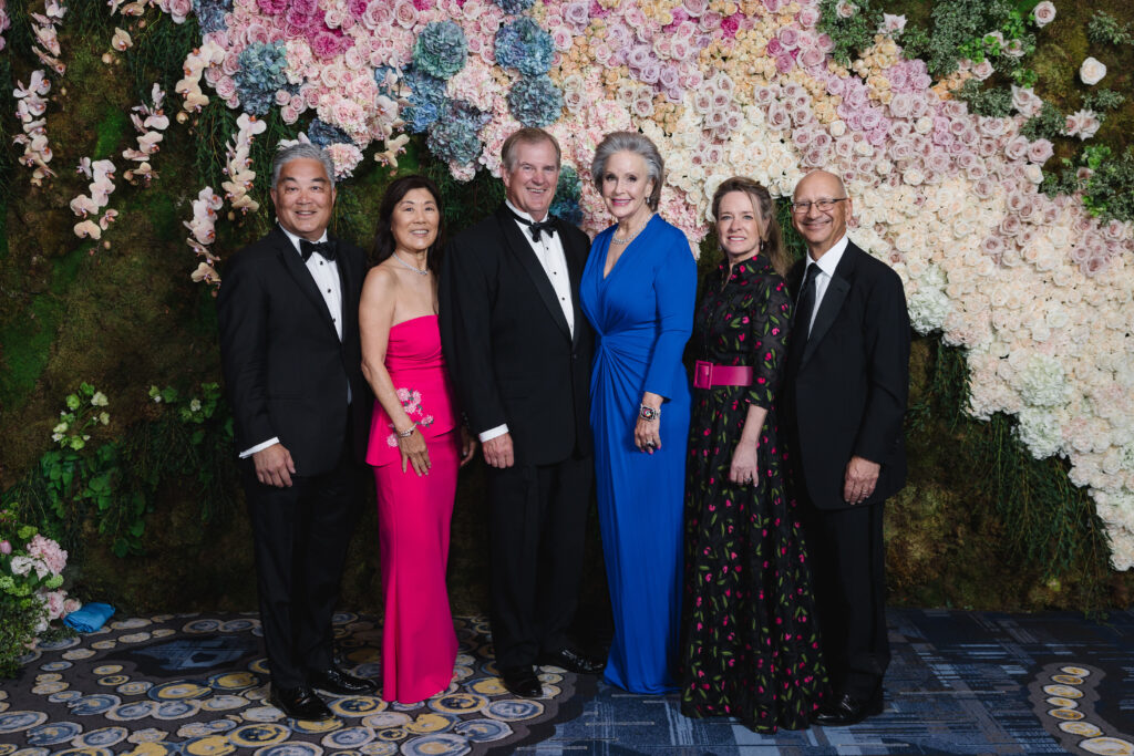 Memorial Hermann gala honorees Willie & Linda Chiang, Greg & Melinda Armstrong, Jane & Harry Pefanis at the event that raised $4.8 million for hospital programs (Johnny Than)