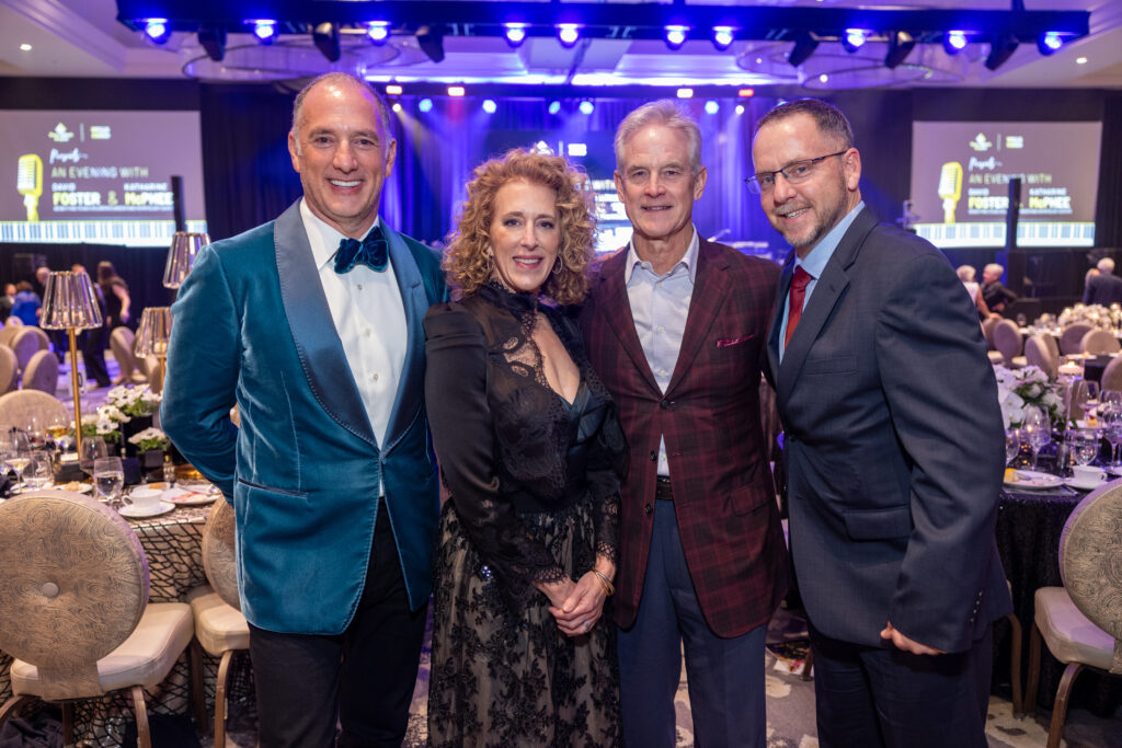Brian & Shelly Hendry, Steven Arnold, Sean McCoy at Texas Children's Hospital's 'An Evening with Legends'  (Photo by Jenny Antill/Texas Children's Hospital)