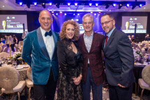 Brian Hendry, Shelly Hendry, Steven Arnold & Sean McCoy (Photo by Jenny Antill/Texas Children's Hospital)