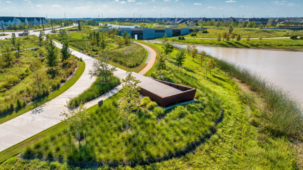 Habitat of Chrysalis Lake in Bridgeland, SWA 