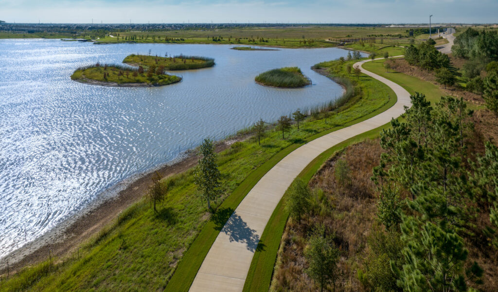 Habitat of Chrysalis Lake in Bridgeland, SWA 
