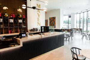 Maven Coffee + Cocktails Interior