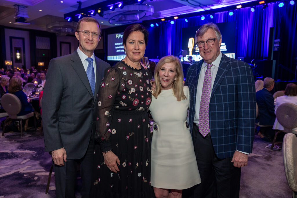 Richard & Heather Avant, Stacey & Steve Bourque at Texas Children's Hospital's 'An Evening with Legends' (Photo by Jenny Antill/Texas Children's Hospital)
