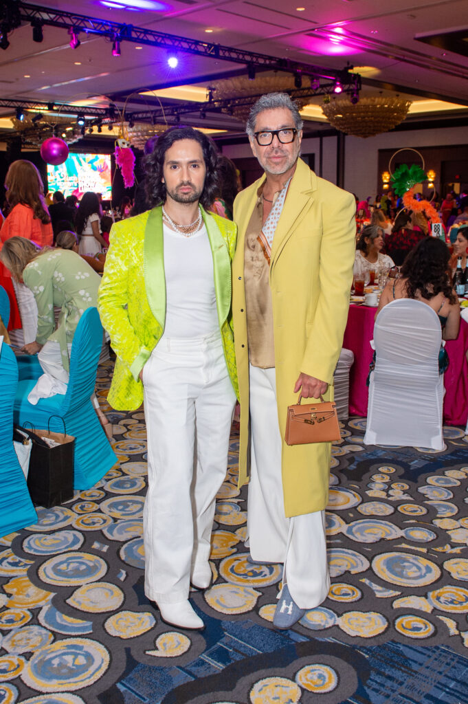 Tarek El-Bjeirmi, Ceron at the Latin Women's Initiative fashion show and luncheon. (Photo by Jacob Power)