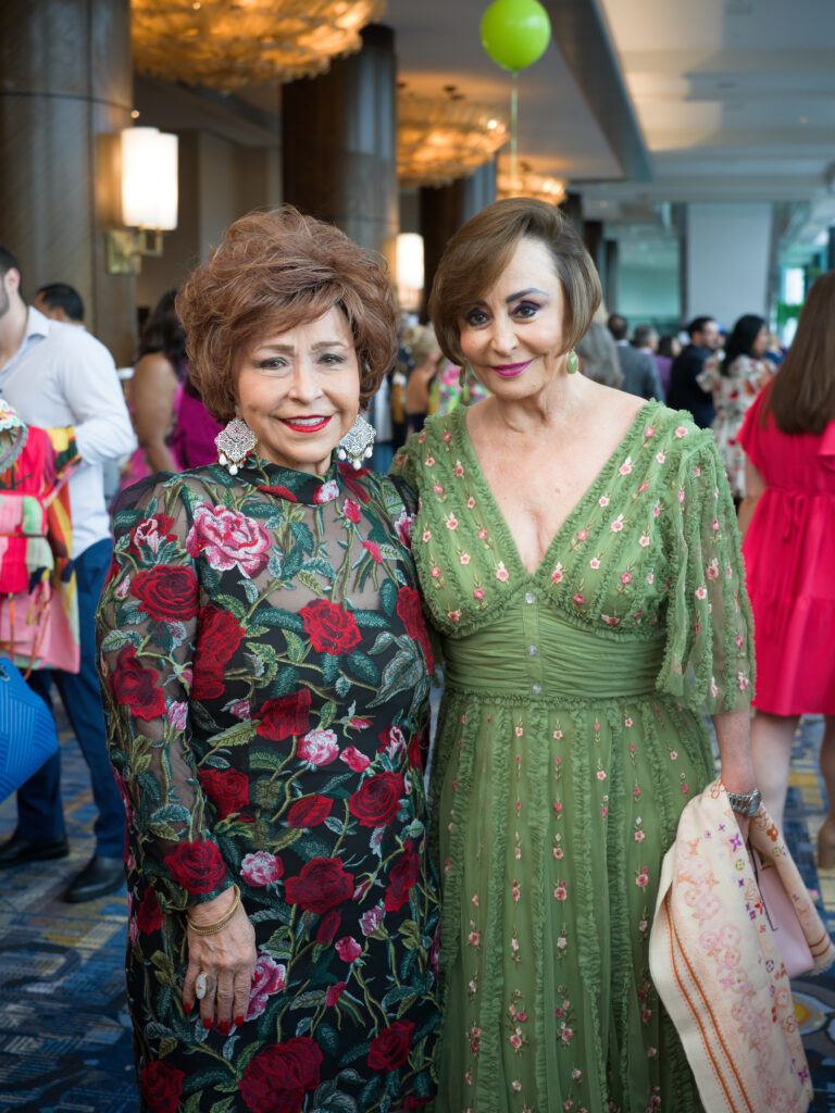 Trini Mendenhall Royalty, Patricia Herrera-Parish at the Latin Women's Initiative fashion show and luncheon. (Photo by Daniel Ortiz)