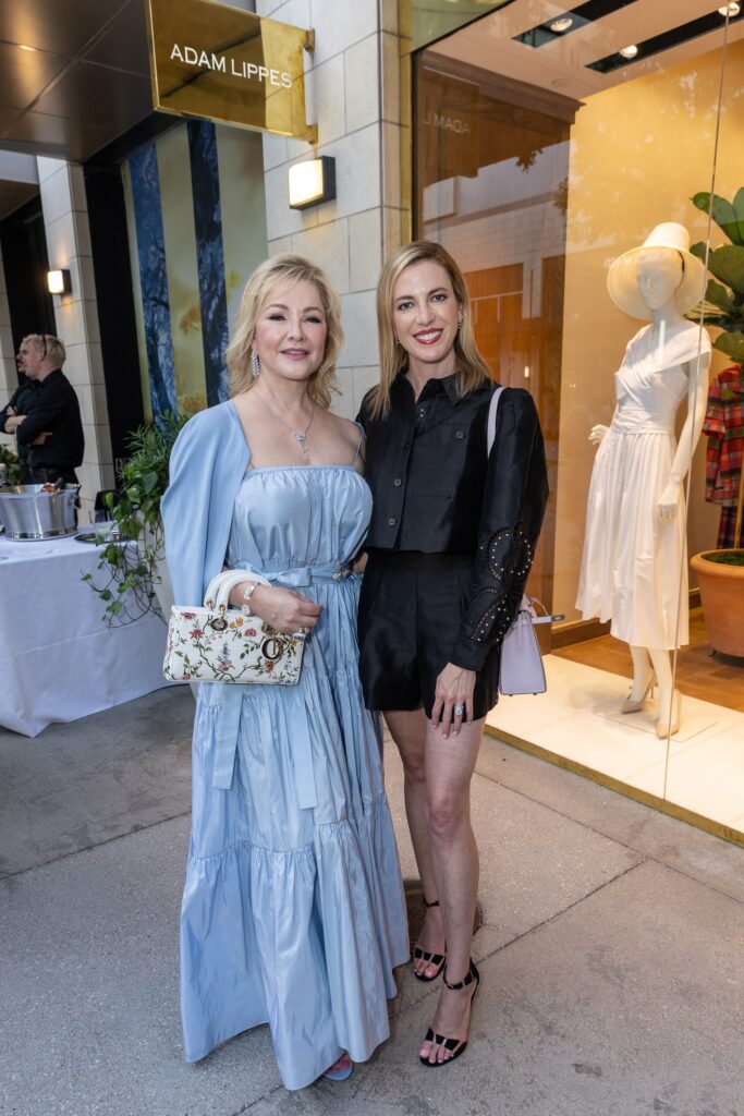 Whitney Crane, Lauren Fertitta  at the Adam Lippes store opening in River Oaks District. (Photo by Emily Jaschke)