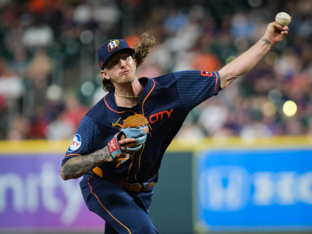 Houston Astros closer Josh Hader can be dominant in the ninth inning. (Photo by F. Carter Smith)