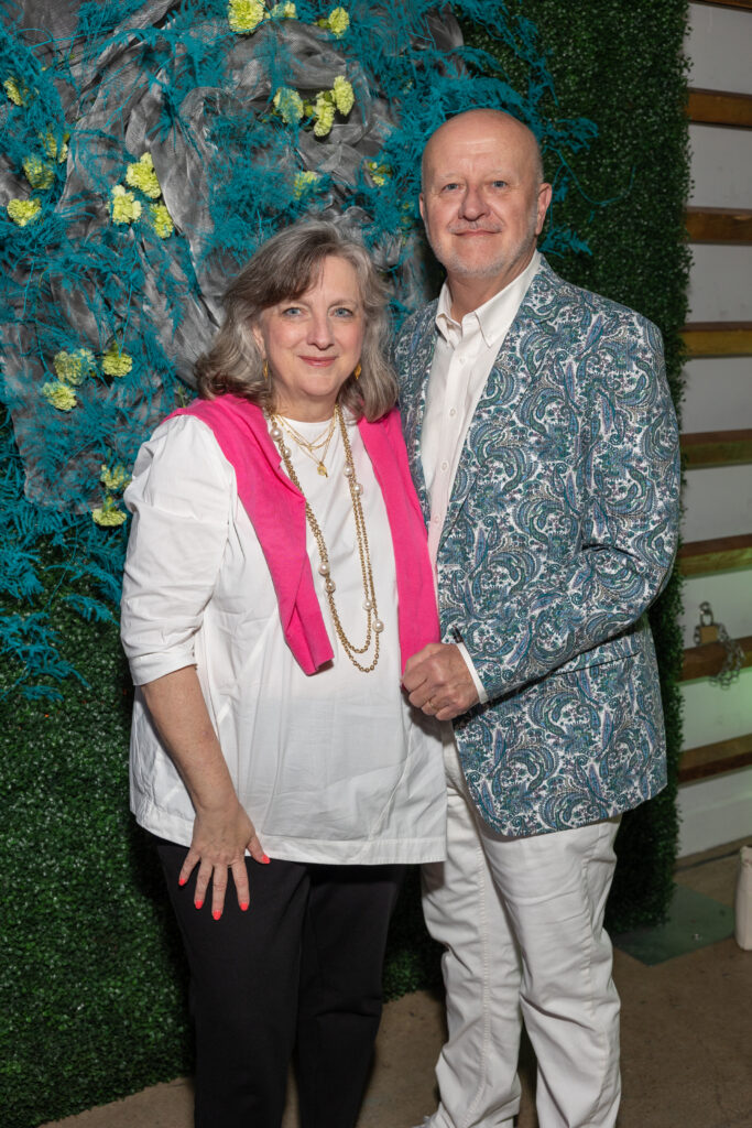 Carla & Danny Holeva at the 2024 Glasstire Party and Auction (Photo by Jenny Antill)