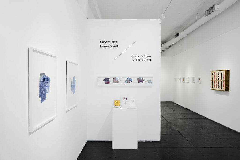 Throughline Collective's "Where the Lines Meet" exhibit (Photo by Jake Eshelman)