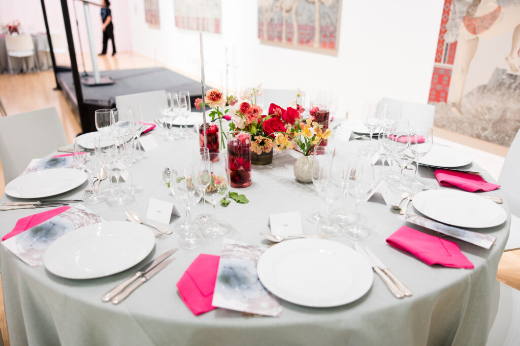 The Petaler Floral and Events Co.'s custom table arrangements (Photo by Hung Truong)