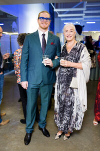 Chandler Booth, Suzanne Deal Booth at Rice University’s Moody Center for the Arts seventh anniversary annual fundraising dinner (Photo by Hung Truong)