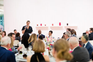 Elle Moody at Rice University’s Moody Center for the Arts seventh anniversary annual fundraising dinner (Photo by Hung Truong)