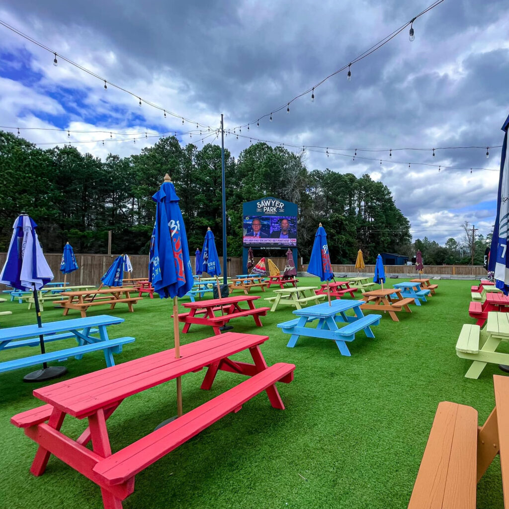 Sawyer Park patio
