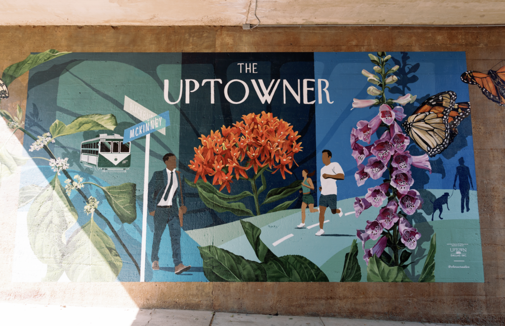 In addition to art installations, Uptown Dallas Inc manages many other initiatives to enhance Uptown for residents, businesses and visitors. (Photo by Meda Abigail Photography)