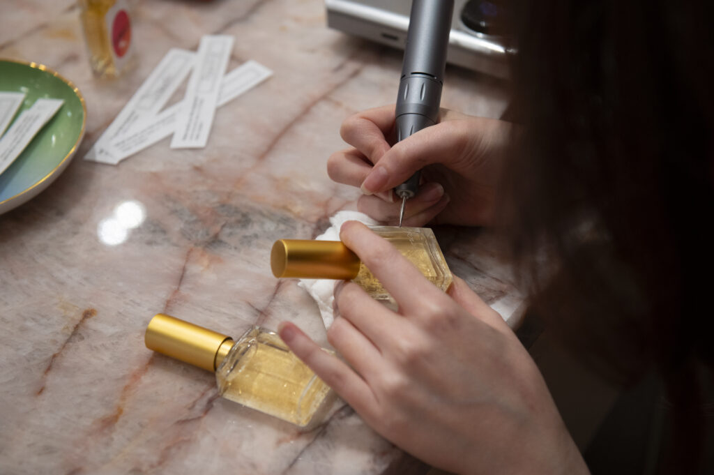 Ylang 23 celebrates its new store opening with a perfume bar (Photo by Tamytha Cameron)