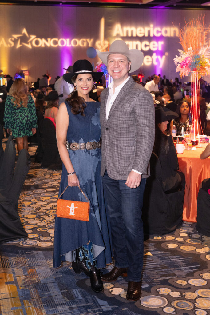 Ann & Jonathan Ayre at the Houston Cattle Baron's Ball. (Photo by Wilson Parrish)