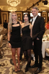 Sofie Brandsberg-Dahl, Carrie & Sverre Brandsberg-Dahl (Photo by Priscilla Dickson)