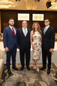 Remy Kalai, Bashar & Brigitte Kalai, Alex Kalai (Photo by Priscilla Dickson)