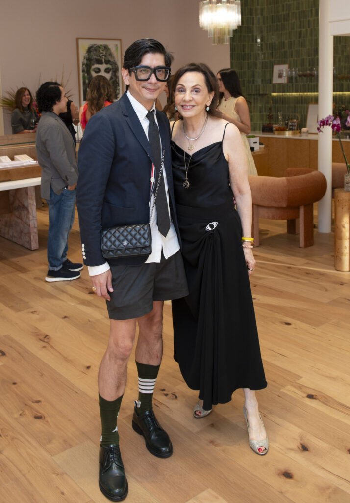 Billy Fong and Joanne Teichman (Photo by Tamytha Cameron)