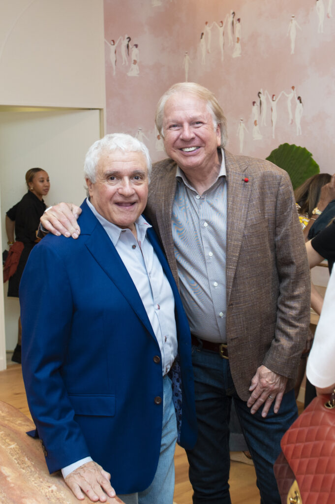 Charles Teichman and Dean Fearing (Photo by Tamytha Cameron)