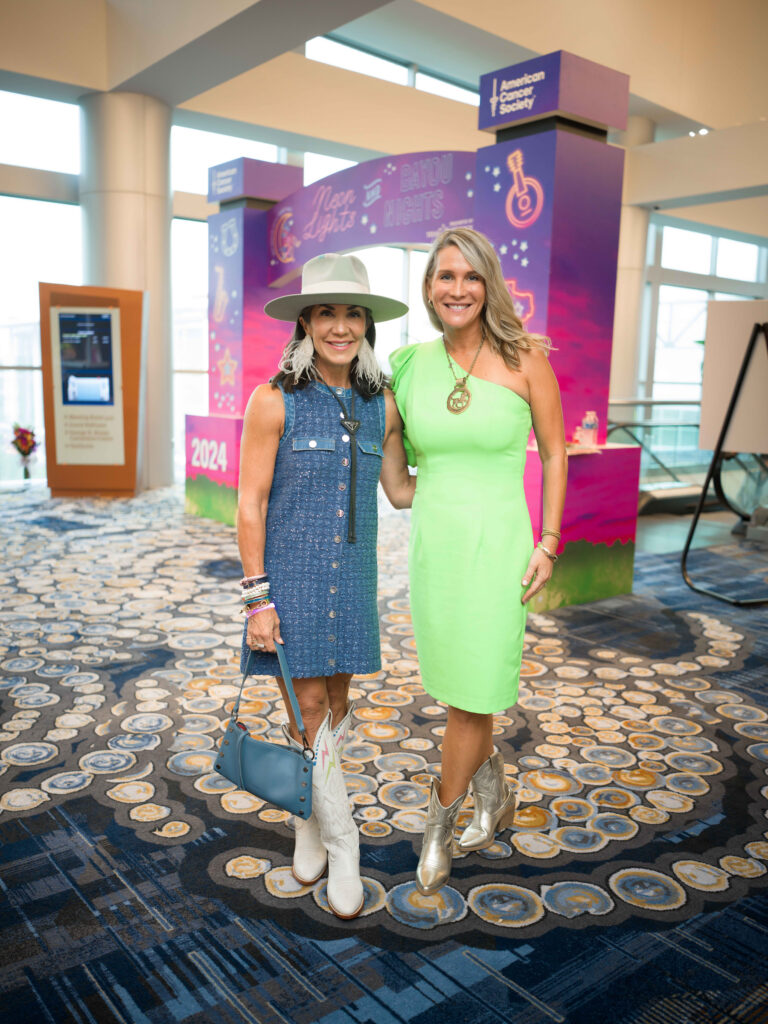 Courtney Zavala, Jill Davis at the Houston Cattle Baron's Ball. (Photo by Daniel Ortiz)