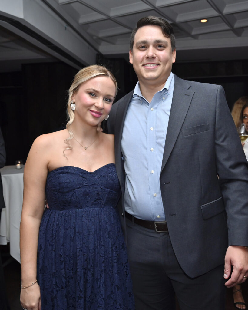 Alessandra & Miguel Treviño at the generations of philanthropy fall fête at Steak 48. (Photo by Alex Montoya)
