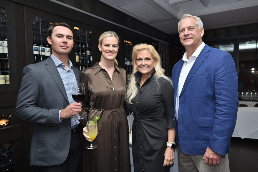 Brad Sutton & Maryellen Walsh, Michelle Maresh & David Weed at the generations of philanthropy Fall Féte at Steak 48. (Photo by Alex Montoya)