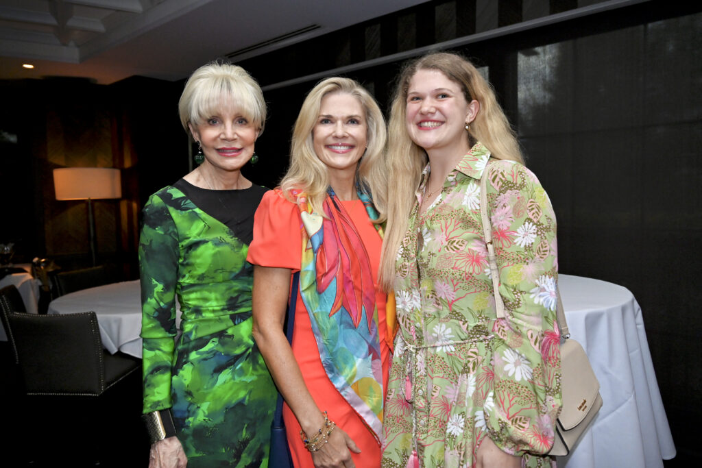 Leisa Holland-Nelson Bowman, Amy Pierce, Kendall Pierce  at the generations of philanthropy fall fête at Steak 48. (Photo by Alex Montoya)