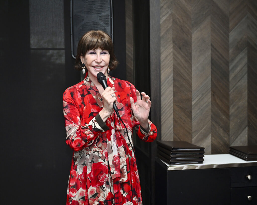 PaperCity's Shelby Hodge at the generations of philanthropy Fall Féte at Steak 48. (Photo by Alex Montoya)