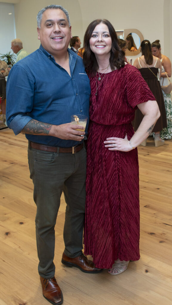 Frank Ybarra and Charity Ybarra (Photo by Tamytha Cameron)