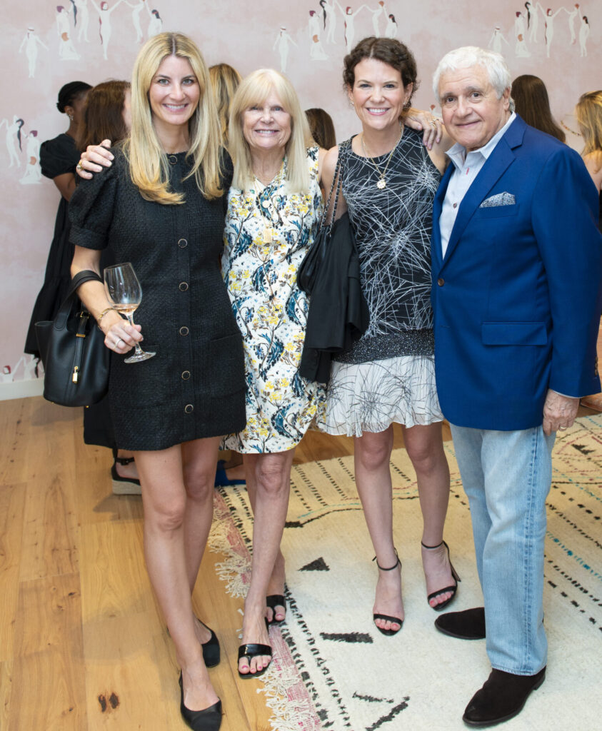 Jess Prescott, Jamie Moskovitz, Brooke Dowdy, and Charles Teichman (Photo by Tamytha Cameron)