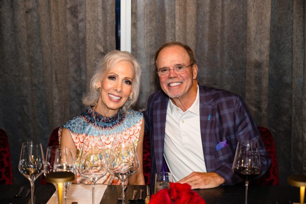 Kim and Robert Marling, of Woodforest Bank, at the Duncan NRI fundraiser.  