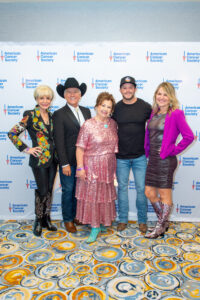 Leisa Holland Nelson Bowman, Stephen Toups, Robin Klaes, Easton Corbin and Janette Marx photo by Jacob Power