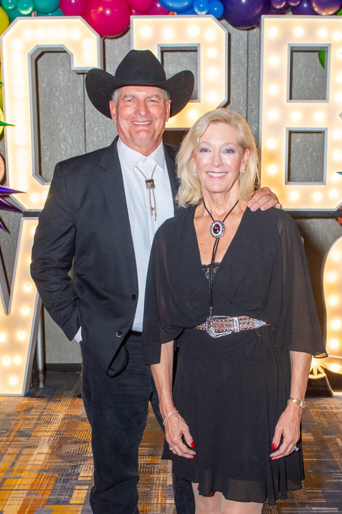 Pete & Jana Delongchamps at the Houston Cattle Baron's Ball. (Photo by Jacob Power)