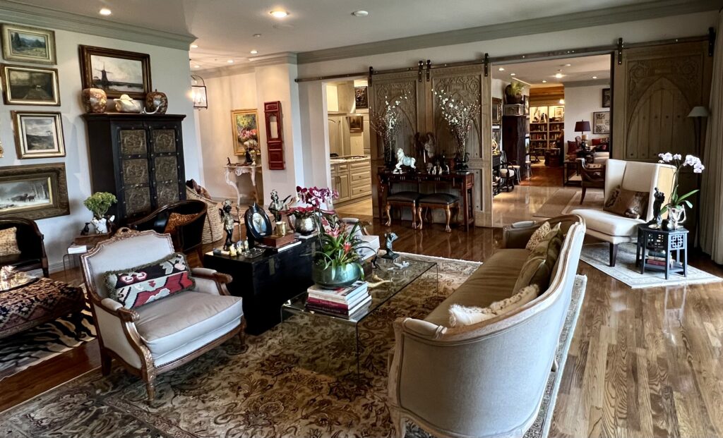 This charming traditional-style home at Plaza II will be on the tour as well. (Photo by Shoot2Sell and Turtle Creek Association)