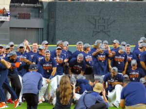 Houston Astros celebration