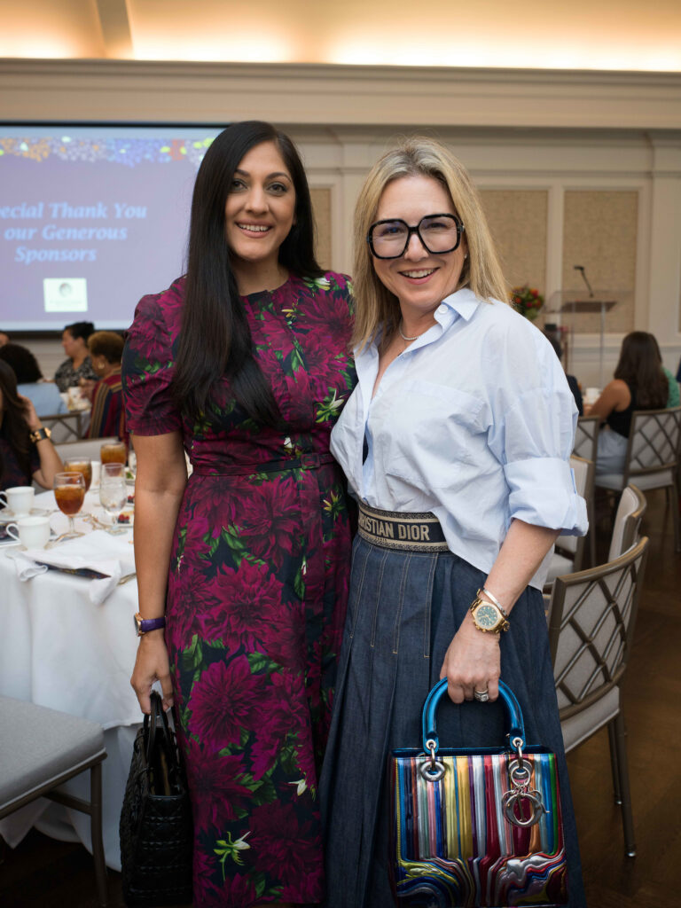 Dr. Sippi Khurana, Donae Chramosta at the El Centro de Corazón luncheon. (Photo by Daniel Ortiz)