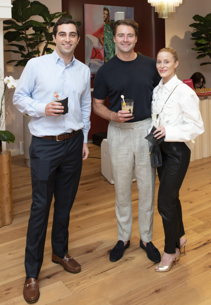 Travis Bryan, Travis Bannon, and Mary Ellen Zummo (Photo by Tamytha Cameron)