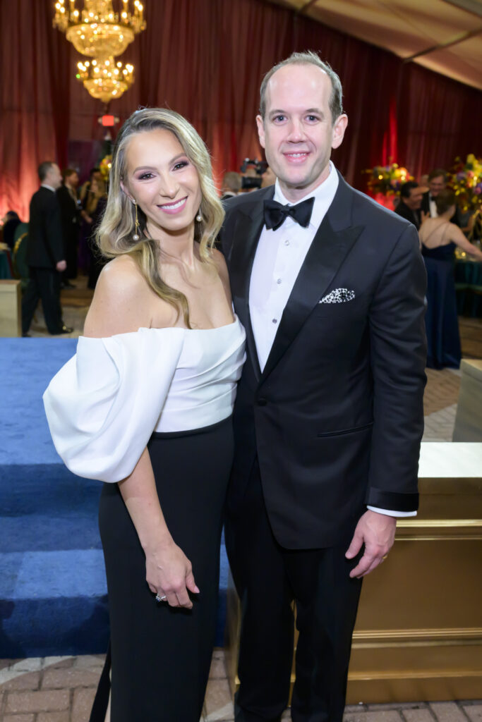 Drs. Rachel & Warren Ellsworth at Houston Grand Opera's opening night and dinner celebration (Photo by Michelle Watson)