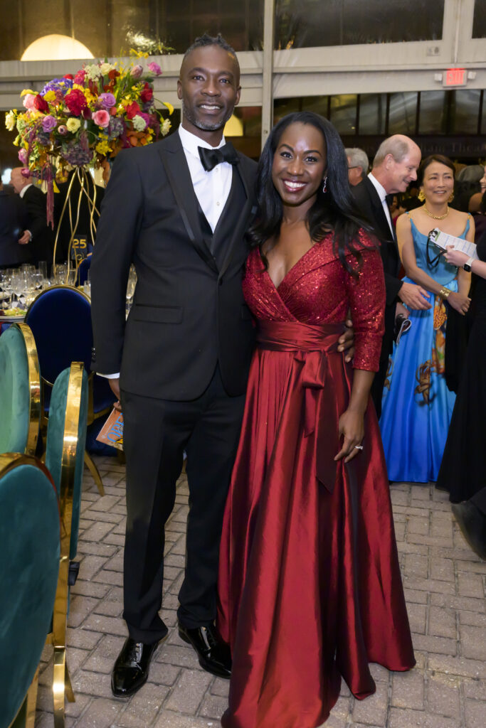 Brian Dunham & Allyson Pritchett at Houston Grand Opera's opening night and dinner celebration (Photo by Michelle Watson)