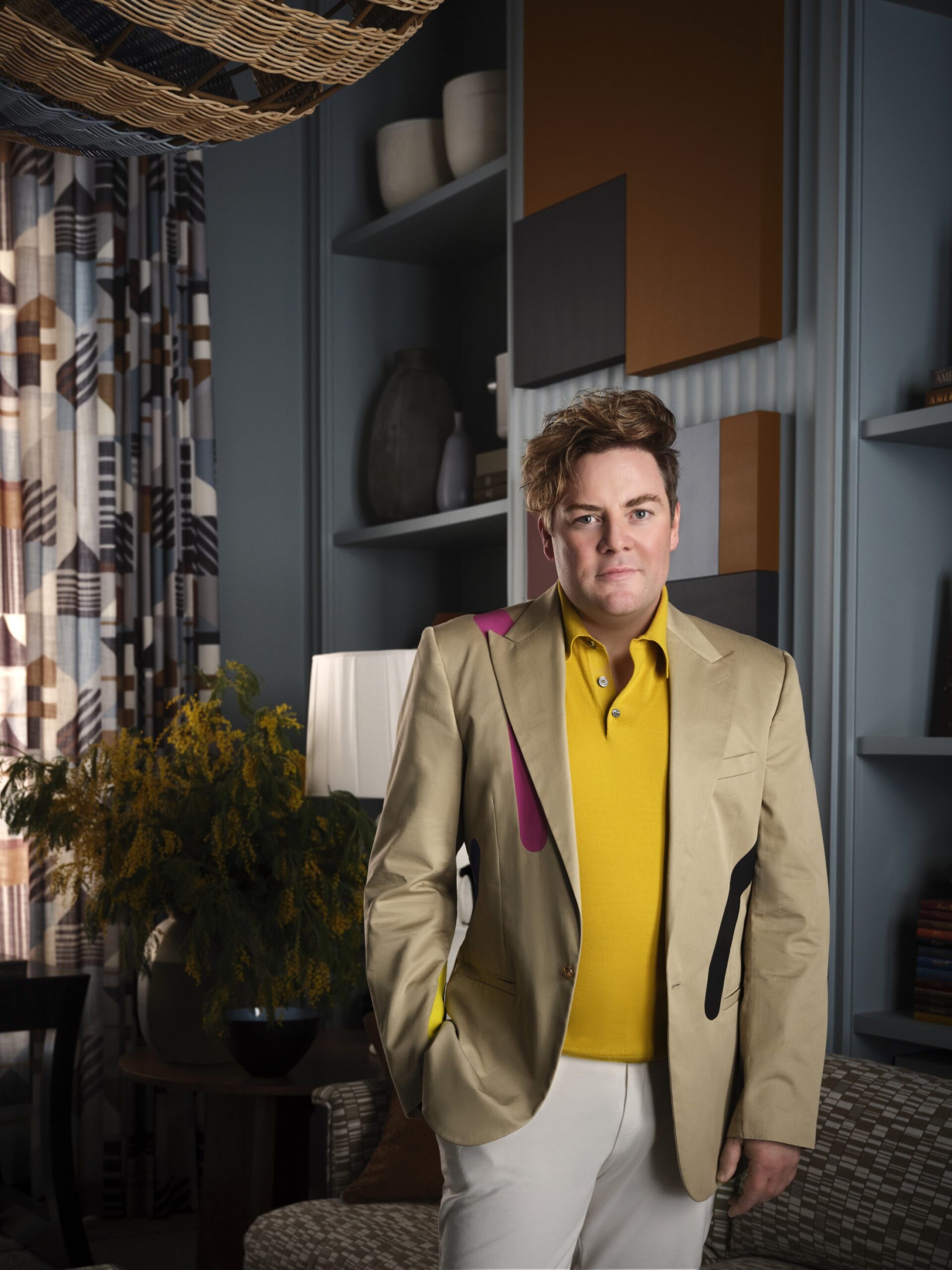 Jonathan Savage, Thursday, October 24, Cocktails and Salon Talk with Andrew Uihlein, Kelli Ford, Kirsten Fitzgibbons, moderated by PaperCity Dallas Editor Billy Fong, at Madison Showroom