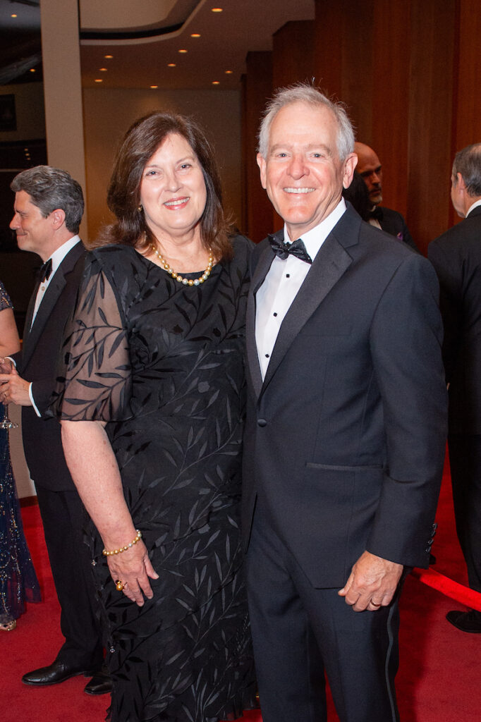Barbara & Pat McCelvey at the Houston Symphony Opening Night dinner at Corinthian Houston.  (Photo by Jacob Power)