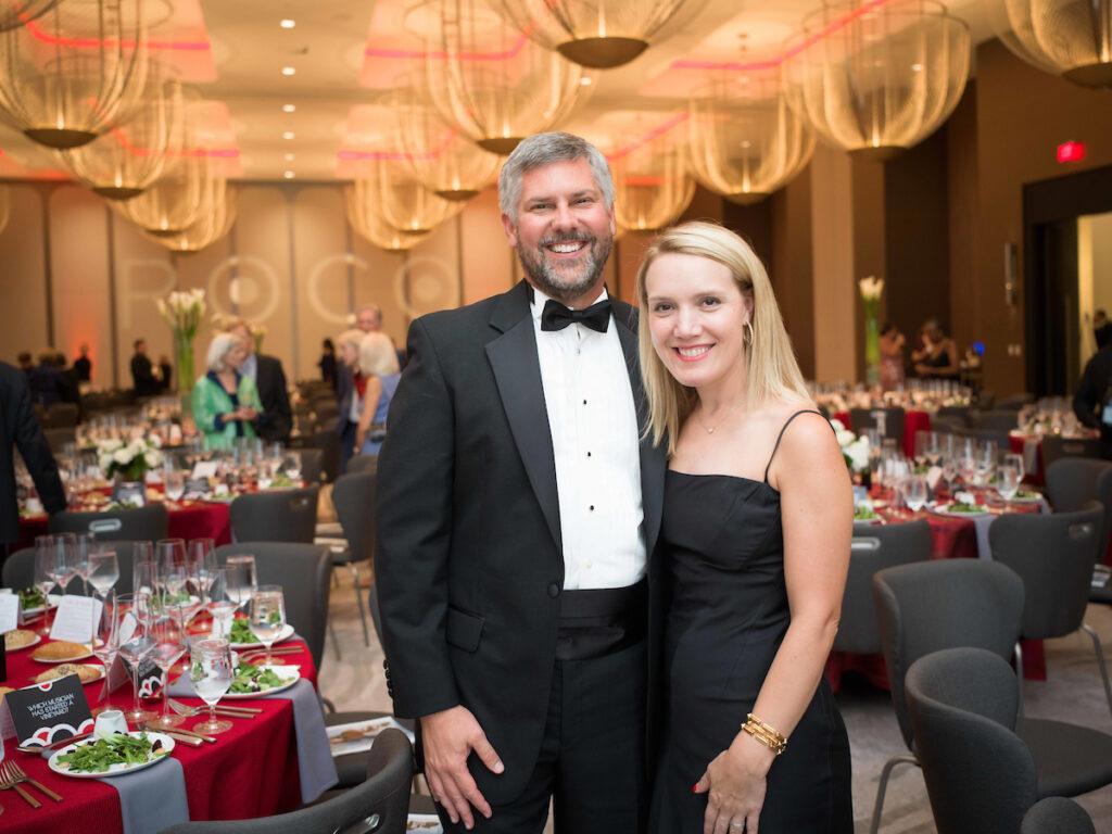 Ben  & Sandra Johanneman at ROCO's 20th anniversary season opening gala.  (Photo by Daniel Ortiz)