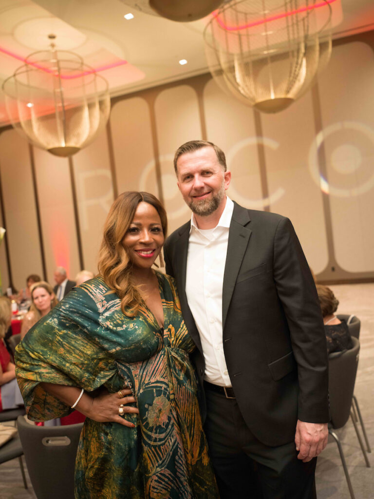 Chi-Chi & Bent Johansen at ROCO's 20th anniversary season opening gala.  (Photo by Daniel Ortiz)